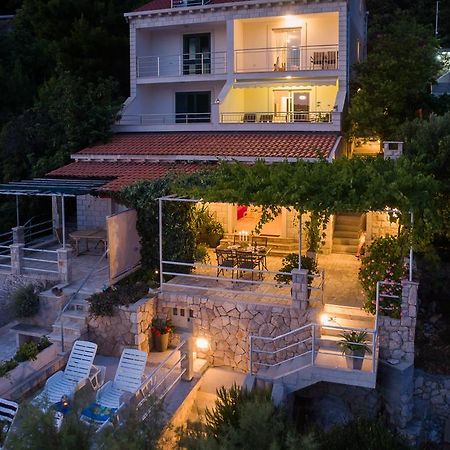 Apartments Ratac Lobrovic With Private Beach And Beautiful Sunset スラノ エクステリア 写真